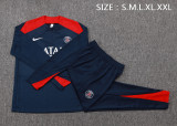 25-26 PSG High Quality Half Pull Tracksuit