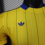 25-26 Leeds United Yellow Special Edition Player Version Training shirts