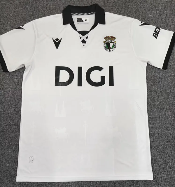 25-26 Burgos CF Home Fans Soccer Jersey 1:1 Thai Quality