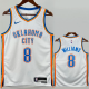 22-23 OKC Thunder WILLIAMS #8 White Top Quality Hot Pressing NBA Jersey