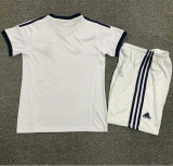2012-2013 RMA Home Retro Kids Soccer Jersey