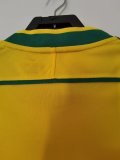 1998 Brazil Home Retro Soccer Jersey*耐克标无蓝边