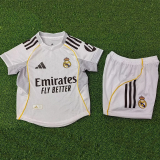 25-26 RMA Home Kids Player Version Soccer Jersey (球员童装)