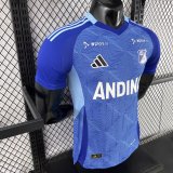 25-26 Millonarios Fútbol Home Player Version Soccer Jersey