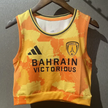 25-26 Paris FC Yellow orange Women Yoga Vest (女)
