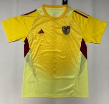 25-26 Venezuela Yellow Goalkeeper Fans Soccer Jersey 1:1 Thai Quality