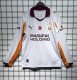25-26 Galatasaray Away Long Sleeve Fans Soccer Jersey (五星)