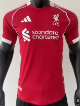25-26 LIV Home Player Version Soccer Jersey