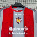 25-26 Cremonese Home Fans Soccer Jersey 1:1 Thai Quality