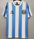 1986 Argentina Home Retro Soccer Jersey