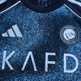 25-26 AL-Nassr Away Kids Player Version Soccer Jersey 1:1 Thai Quality (球员童装)