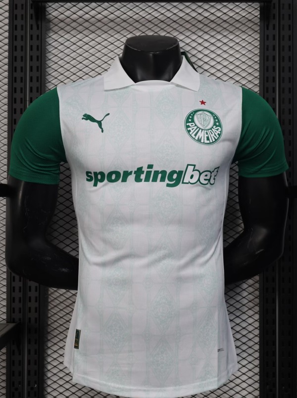 25-26 Palmeiras Away Player Version Soccer Jersey