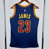 2015-2016 Cleveland Cavaliers JAMES #23 Royal blue Retro Top Quality Hot Pressing NBA Jersey