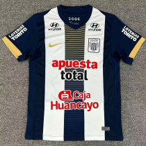 25-26 Alianza Lima Home Fans Soccer Jersey 1:1 Thai Quality