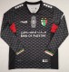 2024 Palestine Away Long sleeves Fans Version Soccer Jersey