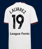 23-24 Man City Away Fans Soccer Jersey