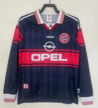 1997-1999 Bayern Home Long sleeves Retro Soccer Jersey