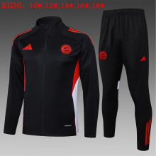 25-26 Bayern High Quality Kids Jacket Tracksuit