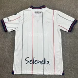 25-26 Bologna Away Fans Soccer Jersey 1:1 Thai Quality