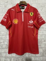 2024 F1 Ferrari New Pattern Short Sleeve Racing Suit 2024 F1 Ferrari New Pattern Short Sleeve Racing Suit