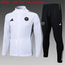 25-26 Inter Miami High Quality Kids Jacket Tracksuit