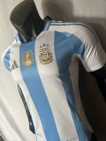 2024 Argentina Home Player Version Soccer Jersey