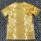 25-26 INT Gold Special Edition Training shirts (蛇) 1:1 Thai Quality