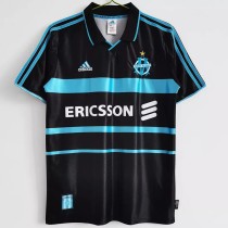 1999-2000 Marseille Third Black Retro Soccer Jersey 1999-2000 Marseille Third Black Retro Soccer Jersey