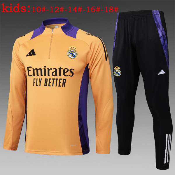 25-26 RMA High Quality Kids Half Pull Tracksuit