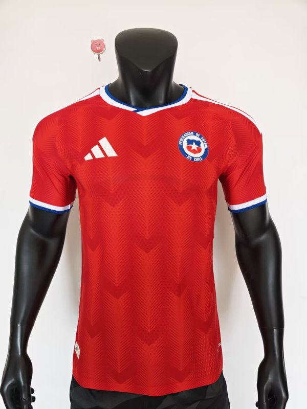 25-26 Chile Home Player Version Soccer Jersey