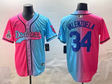 2025 MLB Los Angeles Dodgers New Pattern Jersey