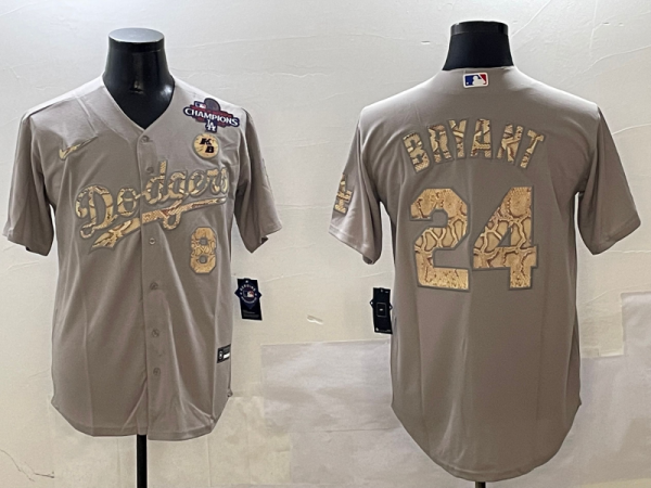 2025 MLB Los Angeles Dodgers New Pattern Jersey