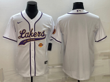2025 MLB Los Angeles Lakers New Pattern Jersey