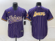 2025 MLB Los Angeles Lakers New Pattern Jersey