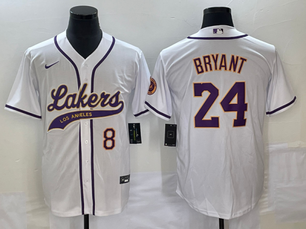 2025 MLB Los Angeles Lakers New Pattern Jersey