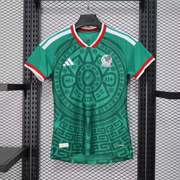 2026 World Cup Mexico Home Women Player Version Soccer Jersey (女)
