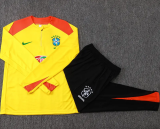 25-26 Brazil High Quality Half Pull Tracksuit