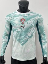 2026 Portugal Away Long Sleeve Player Version Soccer Jersey (长袖球员) 2026 Portugal Away Long Sleeve Player Version Soccer Jersey (长袖球员)