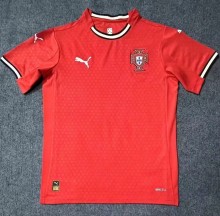 25-26 Portugal Home Fans Version Soccer Jersey