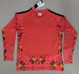 25-26 Japan Red GoalKeeper Long sleeves Fans Soccer Jersey