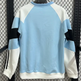 2026 Man City Blue white Hoodie (无帽卫衣)