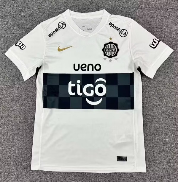 2026 CD Olimpia Home Fans Soccer Jersey