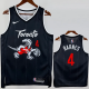 25-26 Raptors BARNES #4 Black City Edition Top Quality Hot Pressing NBA Jersey