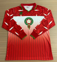 1994-1995 Morocco Home Long Sleeve Retro Soccer Jersey 1994-1995 Morocco Home Long Sleeve Retro Soccer Jersey