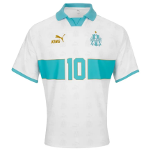 25-26 Marseille King Series #10 White Fans Soccer Jersey