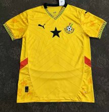 25-26 Ghana Yellow Special Edition Fans Soccer Jersey
