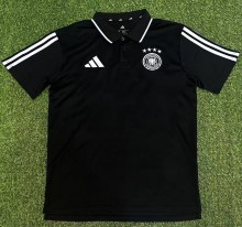 26-27 Germany Black Polo Short Sleeve