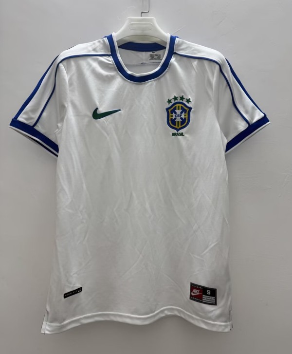 1998 Brazil Retro Soccer Jersey
