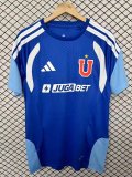 26-27 Universidad De Chile Blue Training Shirts