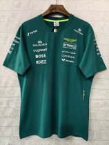 2026 F1 Aston New Pattern Short Sleeve Racing Suit(圆领) 2026 F1 Aston New Pattern Short Sleeve Racing Suit(圆领)